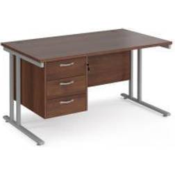 Dams Straight Cantilever Legs Maestro Writing Desk