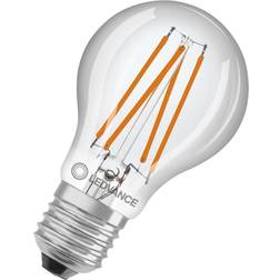 LEDVANCE CLASSIC E27 Pear Filament Clear 7.3W 806lm 827 Extra Warm White Replaces 60W