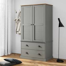 vidaXL Celine French-Inspired Classy 90 x 55 x 176 cm Wardrobe 170x170cm