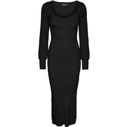 Pieces Pcjamil Knitted Dress - Black