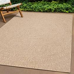 vidaXL Rug 200x290 cm Jute Look Indoor and Outdoor Door Mat Brown cm