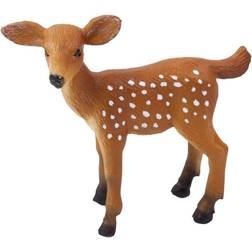 Mojo Realistic White-tailed Deer Fawn Figurine Toy by Animal Planet