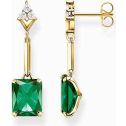 Thomas Sabo Heritage green örhängen H2177-971-6