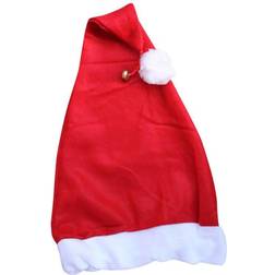 Santa Hat With Bell Wit/Without Name Red Julepynt 45cm