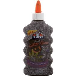 Elmer s Glitter Glue 6oz Black