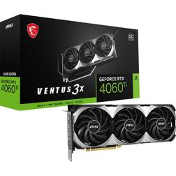 MSI GeForce RTX 4060 Ti VENTUS 3X OC HDMI 3xDP 16GB