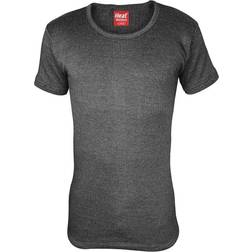 Heat Holders Mens Cotton Thermal Underwear Short Sleeve T Shirt