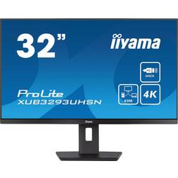 Iiyama ProLite XUB3293UHSN-B5 31.5 in 4K Ultra HD LCD Black