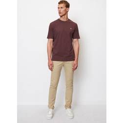 Marc O'Polo Bluser & T-shirts - Vinrød/Hvid