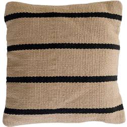 Moudhome STRIPE pudebetræk Komplet pyntepude Sort (50x50cm)