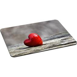 PEDEA xl gaming design mousepad rutschfest, love liebe rotes herz