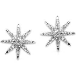 Carat * LONDON Stella Vega Sterling Silver Stud Earrings