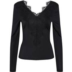 Pieces Ilu LS Top Black