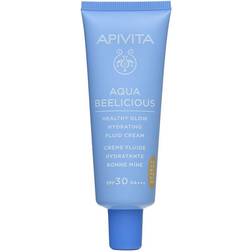 Apivita Aqua Beelicious Tinted Fluid SPF30 Let Tonet Væske Med Lysende Effekt SPF 30 40 ml