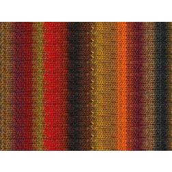 Noro Kureyon 263 Red-Wine-Brown-Mustard-Green