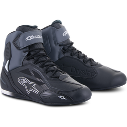 Alpinestars MC-Sko Faster-3 Drystar, Sort/Mørkegrå
