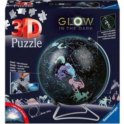 Ravensburger 3D Puzzle Ball Starglobe Glow-in-the-dark 180 Piece