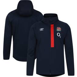 Umbro England Rugby Full Zip Hoodie Navy Mens