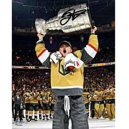 Jack Eichel Vegas Golden Knights 2023 Stanley Cup Champions 16" x 20" Raising Photograph