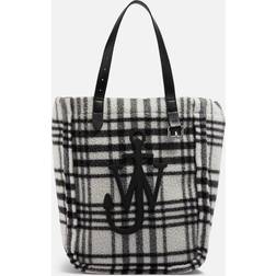 JW Anderson Black & White Check Tote 901 BLACK/WHITE UNI