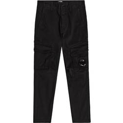 CP COMPANY Kid's Cotton Cargo Pants - Black