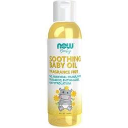 Now Foods Soothing Baby Oil Fragrance Free 118ml