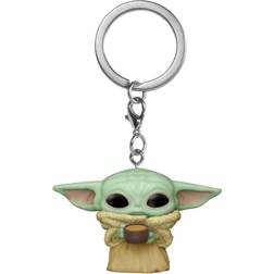 Funko Pocket Pop! Keychain: Star Wars The Mandalorian The Child with Cup