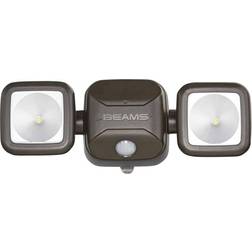 Mr Beams MB 3000 LED Udendørslyskaster Med Bevægelsessensor Koldhvid Vægarmatur