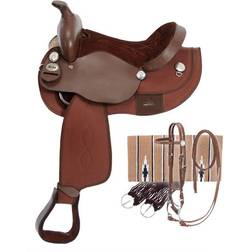 King Series Krypton Round Skirt Saddle Package