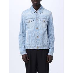 Versace Allover denim jacket 1d380_light_blue