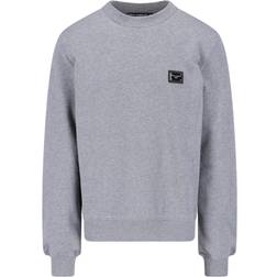 Dolce & Gabbana Logo Crewneck Sweatshirt Gray