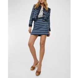 Veronica Beard Santo Jacket Blue Multi