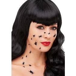 Smiffys Creepy crawly bug transfers adults fancy dress halloween insect costume make-up