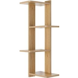 Danya B Alvar 11.8 Corner 4-Tier Floating Ledge Column Wall Shelf