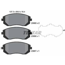 Textar Bremsbelagsatz, Scheibenbremse Vorderachse 2386501