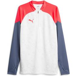 Puma Individualcup 1/4 Zip Top Träningströjor White-Fire