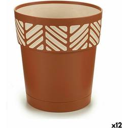 Stefanplast Självvattnande blomkruka Orfeo Terrakota n ∅15cm