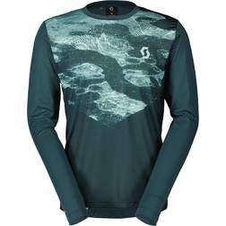 Scott Cykeltröja Trail Flow LS aruba green/mineral green