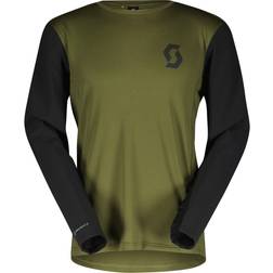 Scott Trail Vertic L/SL Shirt - Gruen