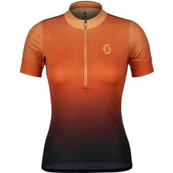 Scott Endurance 15 Radtrikot Damen - Rose Beige/Braze Orange