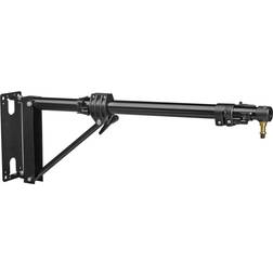 Manfrotto Short Wall Boom with Variable Length from 30.8" to 48" Black