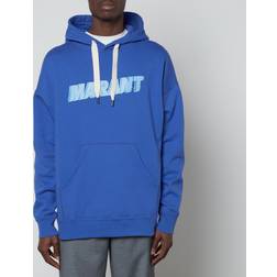 Isabel Marant Logo Hoodie Blue