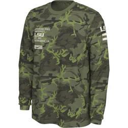 Nike Men's Camo LSU Tigers Military Long Sleeve T-Shirt