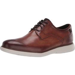 Rockport Men's Garett Plain Toe Oxford, Cognac