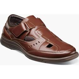 Stacy Adams Men's Scully Fisherman Sandal, Cognac Brown