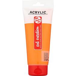 Talens Art Creation Acrylic Colour Tube Azo Orange 200ml