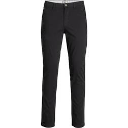 Jack & Jones Slim Fit Chino Trousers - Black