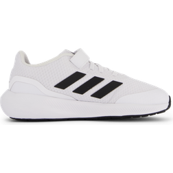 adidas Kid's RunFalcon 3.0 Elastic Lace Top - Cloud White/Core Black/Cloud White