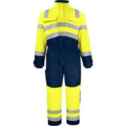 ProJob kedeldragt 6202, Hi-vis Gul/Marine