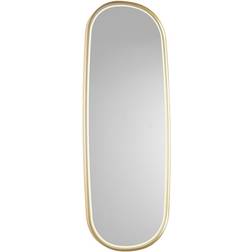 QAZQA Modern bathroom mirror gold